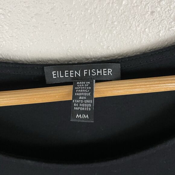 Eileen Fisher Black Sleeveless Dress - Picture 2 of 4